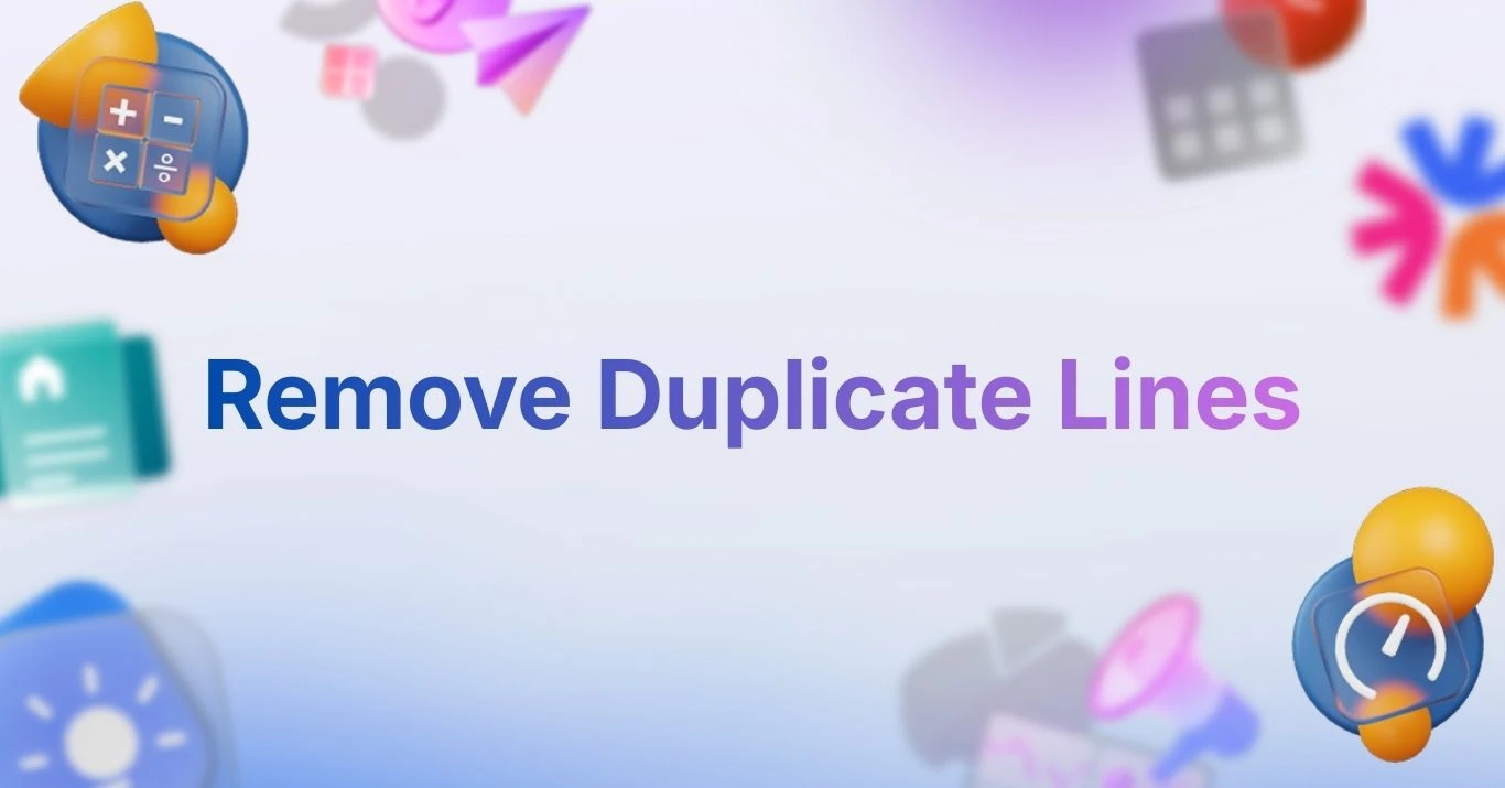Remove Duplicate Line